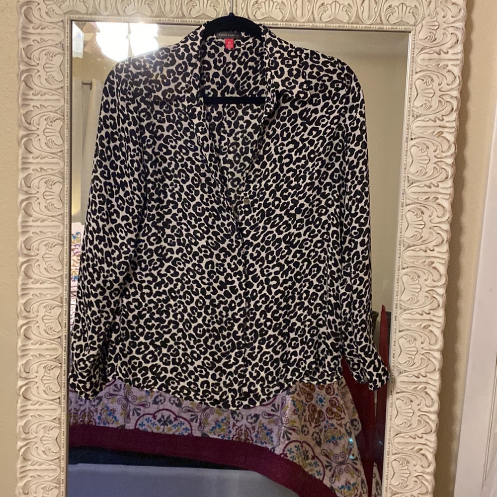 Vince Camute leopard top